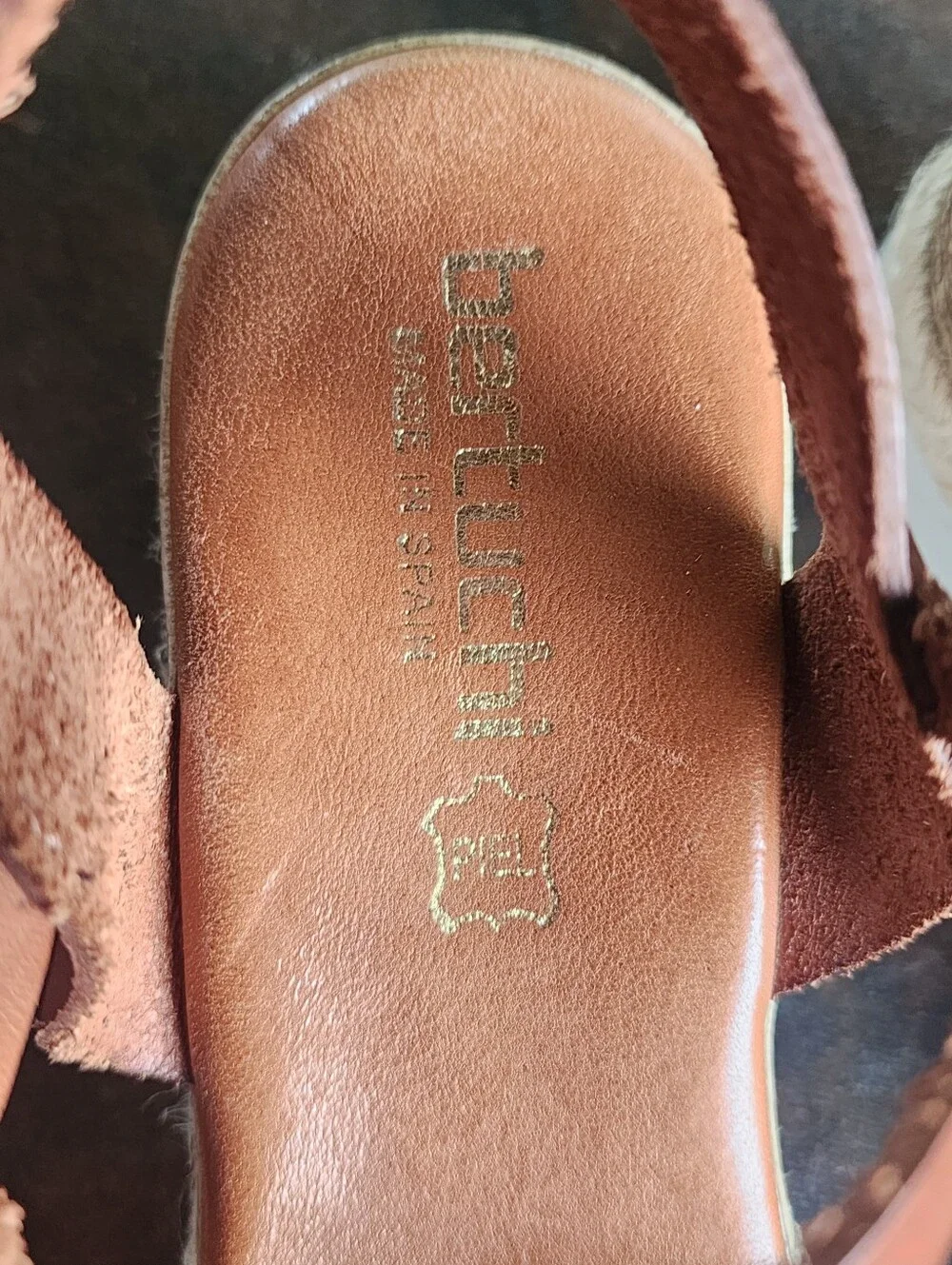 Women’s Tan Leather Espadrille Sandals - Stylish Summer Wedge